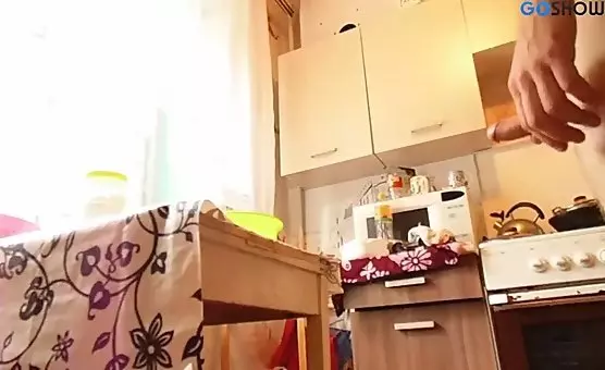 Milf Gets Fucked Doggy Style In The Kitchen